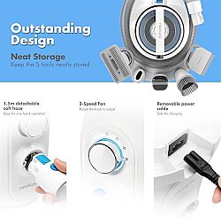 Airpet Neakasa Pet Groom Kit P2 Pro Pn0110W Kedi & Köpek Tıraş Makinesi - 8