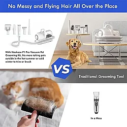 Airpet Neakasa Pet Grooming Kit & Vacuum P1 Hn0070W Akıllı Köpek Tıraş Makinesi - 4