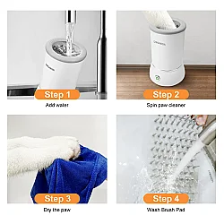 Airpet W01Automatic Pet Paw Cleaner W01 Kedi & Köpek Otomatik Pati Temizleyici Small - 5