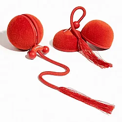 Airpet Wicked Ball Duo 2 Cwj04 İnteraktif Şarjlı Kedi Oyun Topu Kırmızı - 2