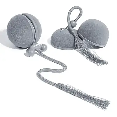 Airpet Wicked Ball Duo 2 Cwj04 İnteraktif Şarjlı Kedi Oyun Topu Mavi - 4