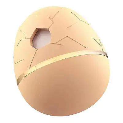 Airpet Wicked Egg C0222-Cr Şarjlı Akıllı İneraktif Kedi & Köpek Yumurta Oyuncağı, Krem - 1