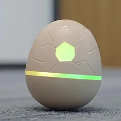 Airpet Wicked Egg C0222-Cr Şarjlı Akıllı İneraktif Kedi & Köpek Yumurta Oyuncağı, Krem - 2