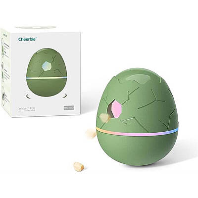 Airpet Wicked Egg C0222-Gr Şarjlı Akıllı İnteraktif Kedi ve Köpekler İçin Yumurta Oyuncağı Yeşil - 2