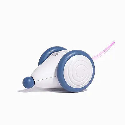 Airpet Wicked Mouse C0821-Bl Şarjlı Akıllı İneraktif Kedi Fare Oyuncağı Mavi - 1