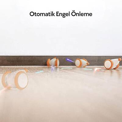 Airpet Wicked Mouse C0821-O Şarjlı Akıllı İneraktif Kedi Fare Oyuncağı, Turuncu - 5