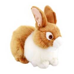 Animals Of The World 23 Cm Light Brown Rabbit 20875 - 2