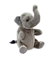 Animals Of The World 26 Cm Elephant Puppet (Full Body) 20813 - Animals Of The World