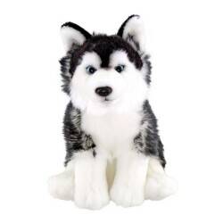 Animals Of The World 28 Cm Floppy Siyah Husky Anm/20907 - 2