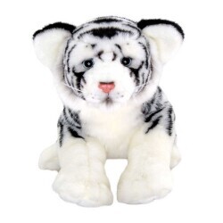 Animals Of The World 30 Cm Floppy Beyaz Kaplan 20857 - 2