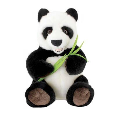 Animals Of The World 30 Cm Oturan Bambulu Panda Anm/20854 - 1
