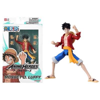 Anime Heroes One Piece Monkey D. Luffy Articulated Figure 37008 - 1