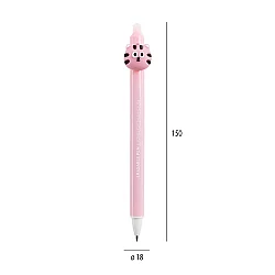 Apli Pembe Silinebilir Jel kalem Kedi-Kaplan B2F Blister - 3