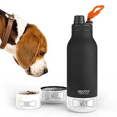 Asobu Barky Bottle - Pastel Pink 1 L - 6