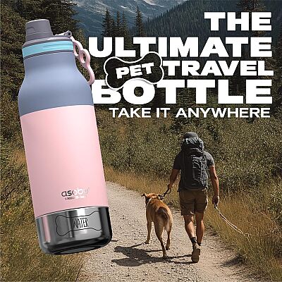 Asobu Barky Bottle - Pastel Pink 1 L - 5
