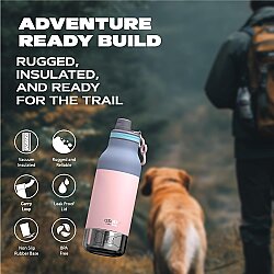 Asobu Barky Bottle - Pastel Pink 1 L - 4