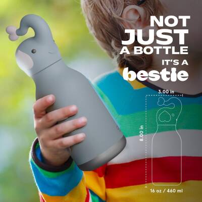 Asobu Bestie Bottle - Elephant 460 ml. - 3