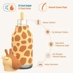 Asobu Bestie Bottle - Giraffe 460 ml. - 6