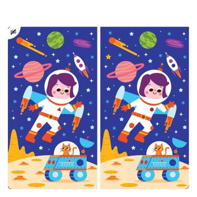 Auzo Toys 20 Fun Games & Giant Poster - Space - 4