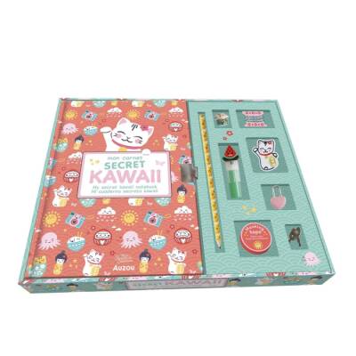 Auzo Toys Creative Stationery - Kawaii Notebook And Stationery Set - 4