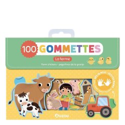 Auzo Toys Farm Sticker Set - 100 Pieces - Auzo Toys