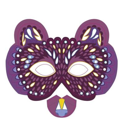 Auzo Toys Little Artist Activity Set - Glitter Masks - 2