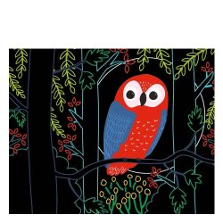 Auzo Toys Little Artist's Activity Set - Forest Scratch Cards - 3