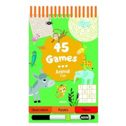 Auzou 45 Games - Animal Fun - Auzou