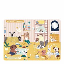 Auzou First Learning Book - Goodnight Animals (French) - 2