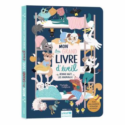 Auzou First Learning Book - Goodnight Animals (French) - 1