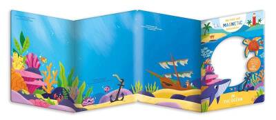 Auzou My Fold-Out Magnetic Adventure - In The Ocean - 2