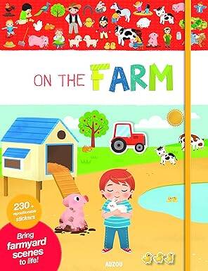 Auzou My Very First Stickers - Farm - 1