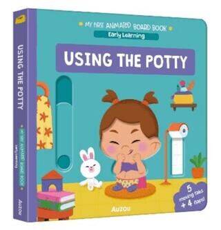 Auzou Using The Potty - My First Animated Board Book - 1