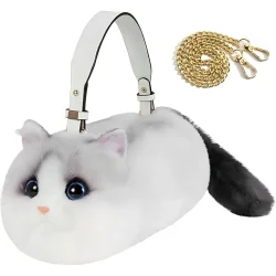 B&D Cat Handbag Off-White Bd-Cat003 - 1