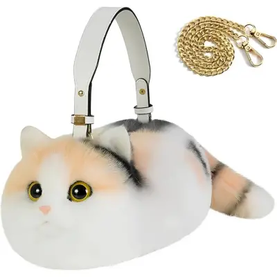 B&D Cat Handbag Yellow Bd-Cat004 - 1