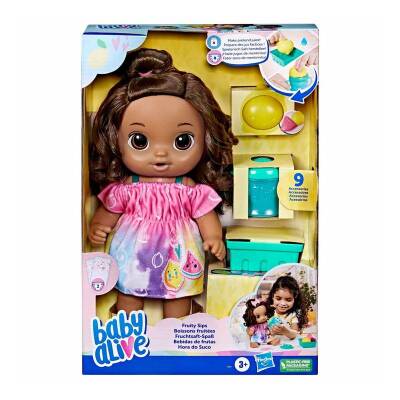 Baby Alive Fun Sipes With My Baby (Brown) F7357 - 1