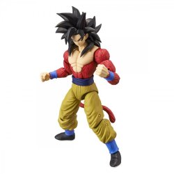 Bandai 16 Cm Dragon Ball Super Saiyan 4 Goku Posable Figure - Dragon Stars Series 36180 - 2