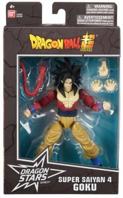 Bandai 16 Cm Dragon Ball Super Saiyan 4 Goku Posable Figure - Dragon Stars Series 36180 - 3