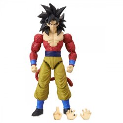 Bandai 16 Cm Dragon Ball Super Saiyan 4 Goku Posable Figure - Dragon Stars Series 36180 - Bandai