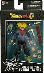 Bandai 16 cm Dragon Ball Super Saiyan Future Trunks Possable Figure - Dragon Stars Series 3586 - 3