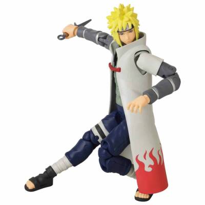 Bandai 16 Cm Minato Namikaze Posable Figure - Anime Heroes Naruto Series 36905 - 3