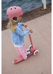 Banwood Eco Kask | Koyu Pembe Bw-Helmet-Raspberry - 3