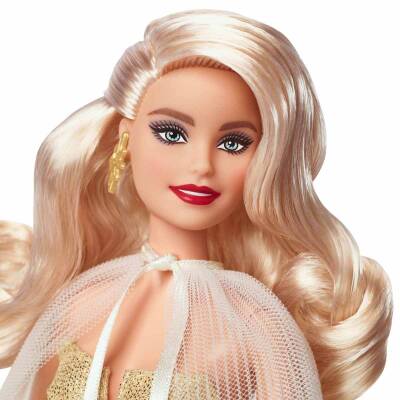 Barbie 2023 Mutlu Yıllar Bebeği - Sarışın Hjx04 - 3