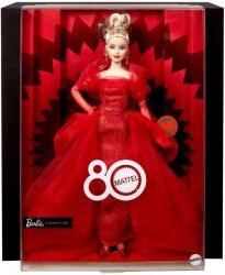 Barbie 80. Yıl Dönümü Sarışın Koleksiyon Bebek - Jbj17 - 2