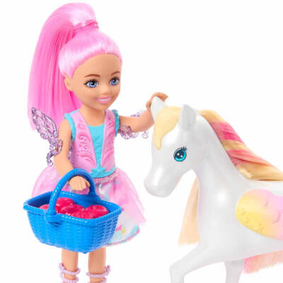 Barbie A Touch Of Magic Chelsea And Pegasus Playset Hnt67 - 3