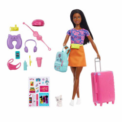 Barbie Brooklyn On A Trip Doll And Accessories Hgx55 - 2