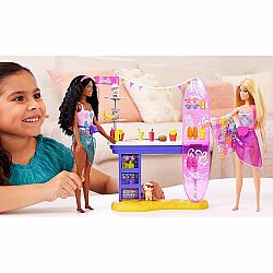 Barbie Brooklyn ve Malibu Bebekleri Oyun Seti HNK99 - 2
