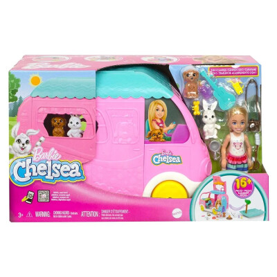 Barbie Chelsea's New Caravan Hnh90 - Barbie