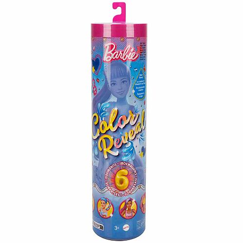 Barbie Color Revea Renk Değiştiren Sürpriz Bebekler Denim Serisi Hjx55 - 6
