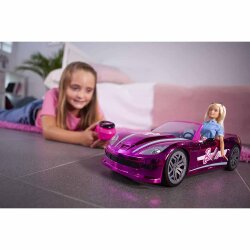 Barbie Convertible Dream Car 2.4Ghz, Light Up, 42Cm (Brb), Pmb, S01063619 - 5